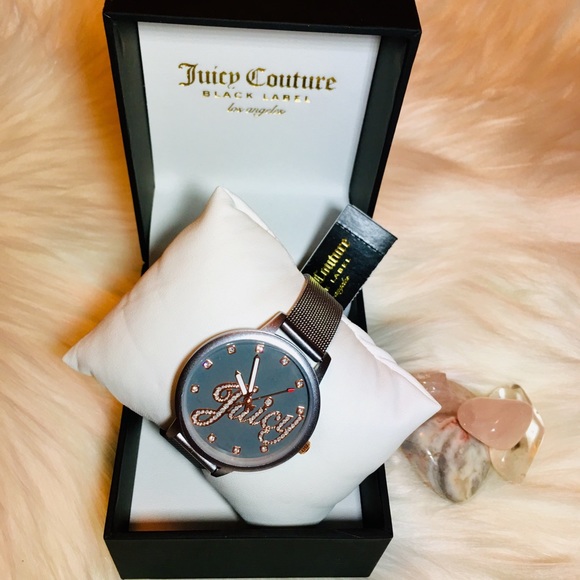 ?JUICY COUTURE® Women\'s Gray Mesh Watch? main image 4